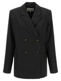 Ganni Ganni Black Polyester Blazer