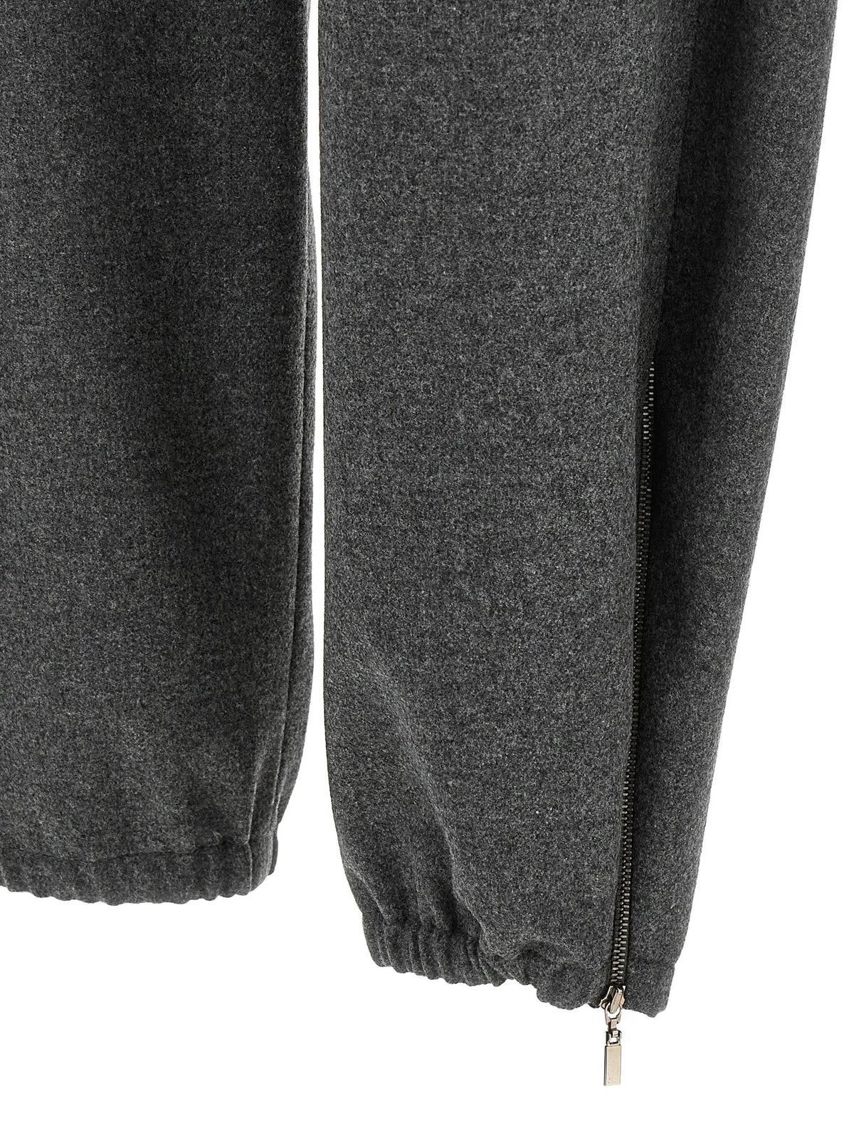 Brunello Cucinelli Brunello Cucinelli Gray Virgin Wool Cargo Pants