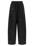 Ganni Ganni Black Recycled Polyamide Cargo Pants