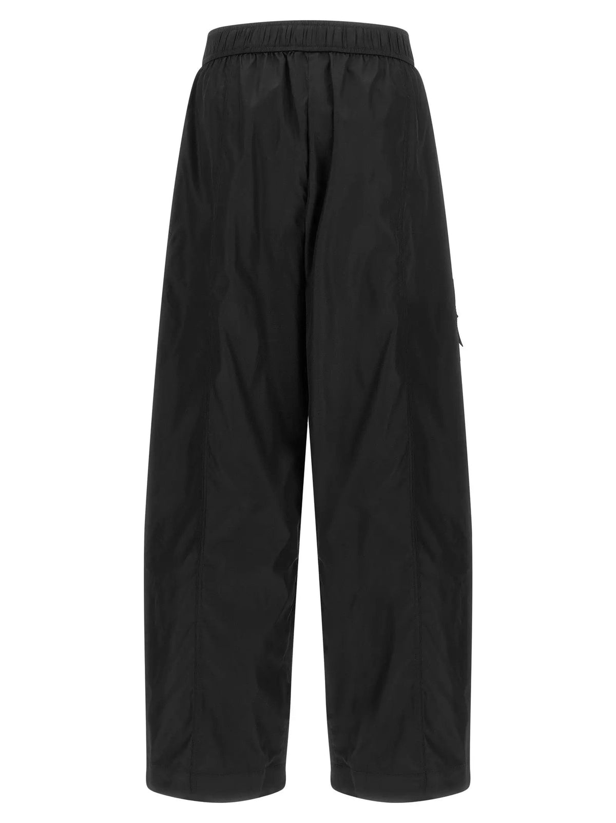 Ganni Ganni Black Recycled Polyamide Cargo Pants