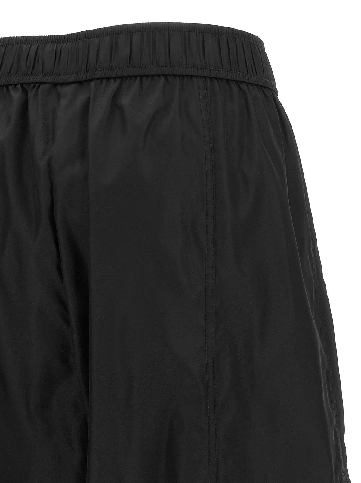 Ganni Ganni Black Recycled Polyamide Cargo Pants