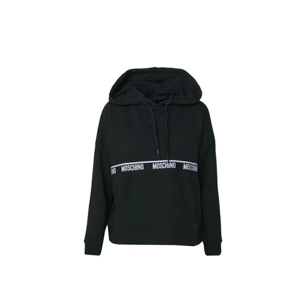Moschino Moschino Black Cotton Sweatshirt