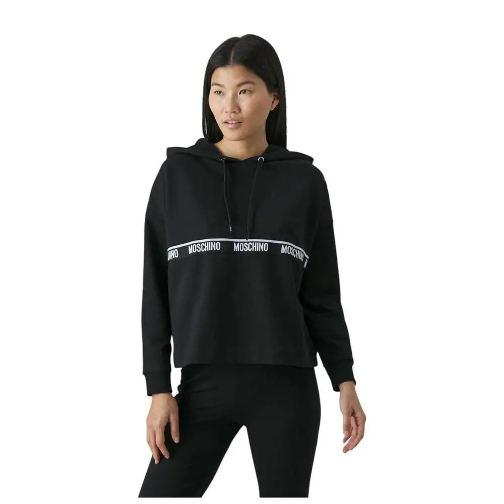 Moschino Moschino Black Cotton Sweatshirt