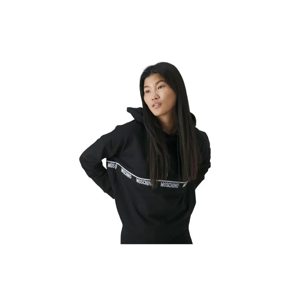 Moschino Moschino Black Cotton Sweatshirt