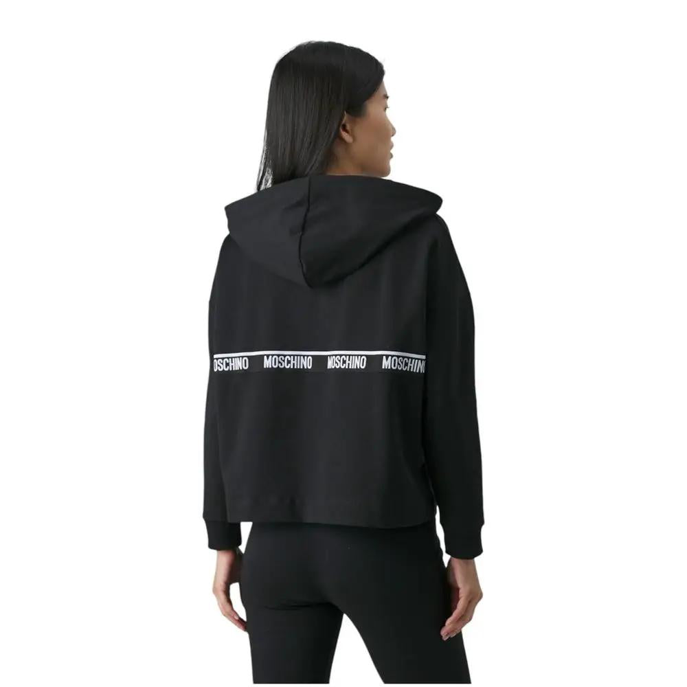 Moschino Moschino Black Cotton Sweatshirt