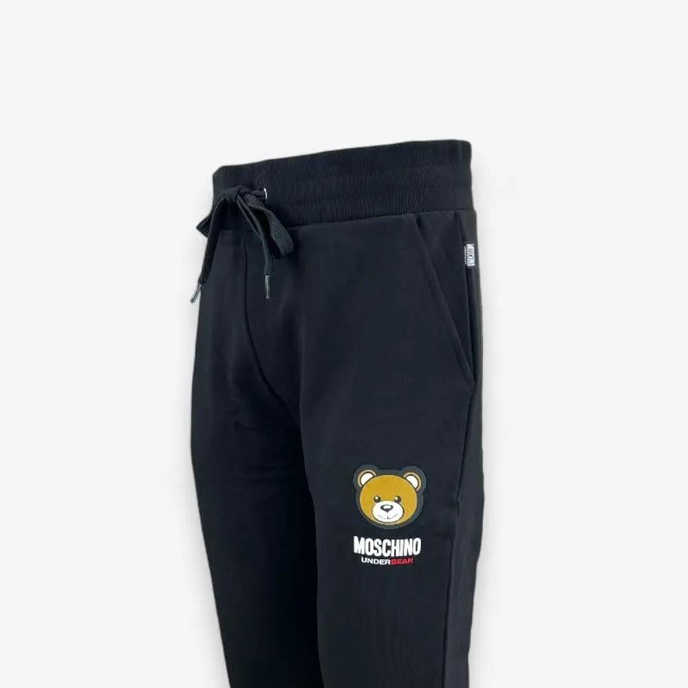 Moschino Moschino Black Cotton Joggers (Workout Pants)