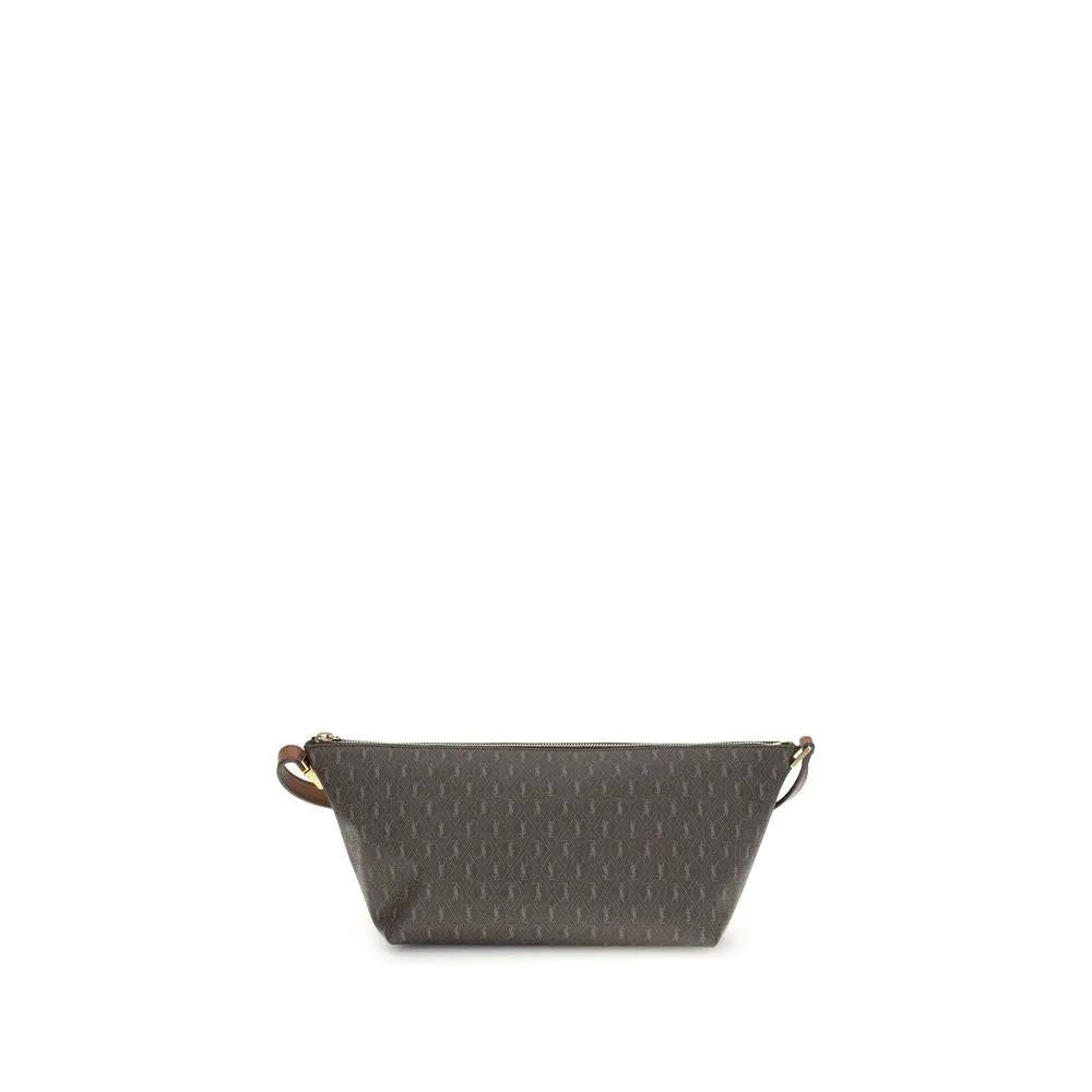Saint Laurent Saint Laurent Brown Leather Shoulder Bag