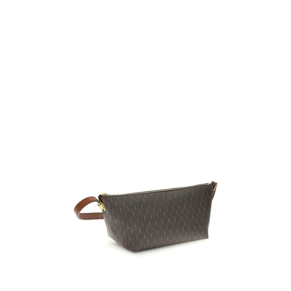 Saint Laurent Saint Laurent Brown Leather Shoulder Bag