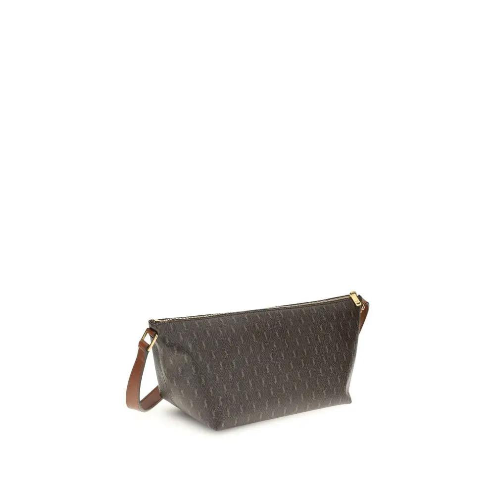 Saint Laurent Saint Laurent Brown Leather Shoulder Bag
