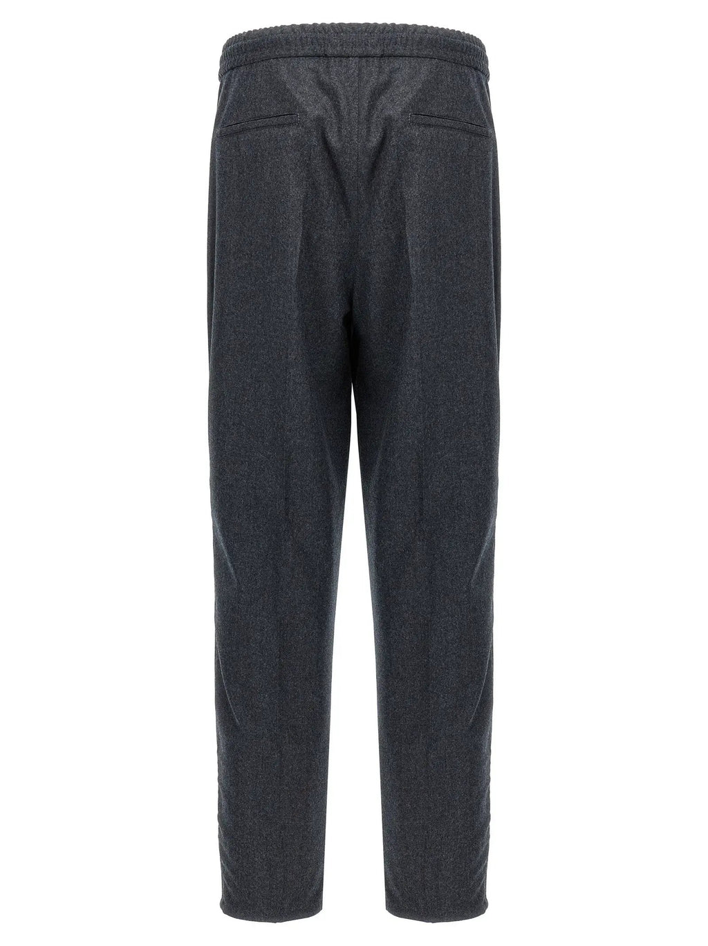 Brunello Cucinelli Brunello Cucinelli Gray Virgin Wool Casual Pants