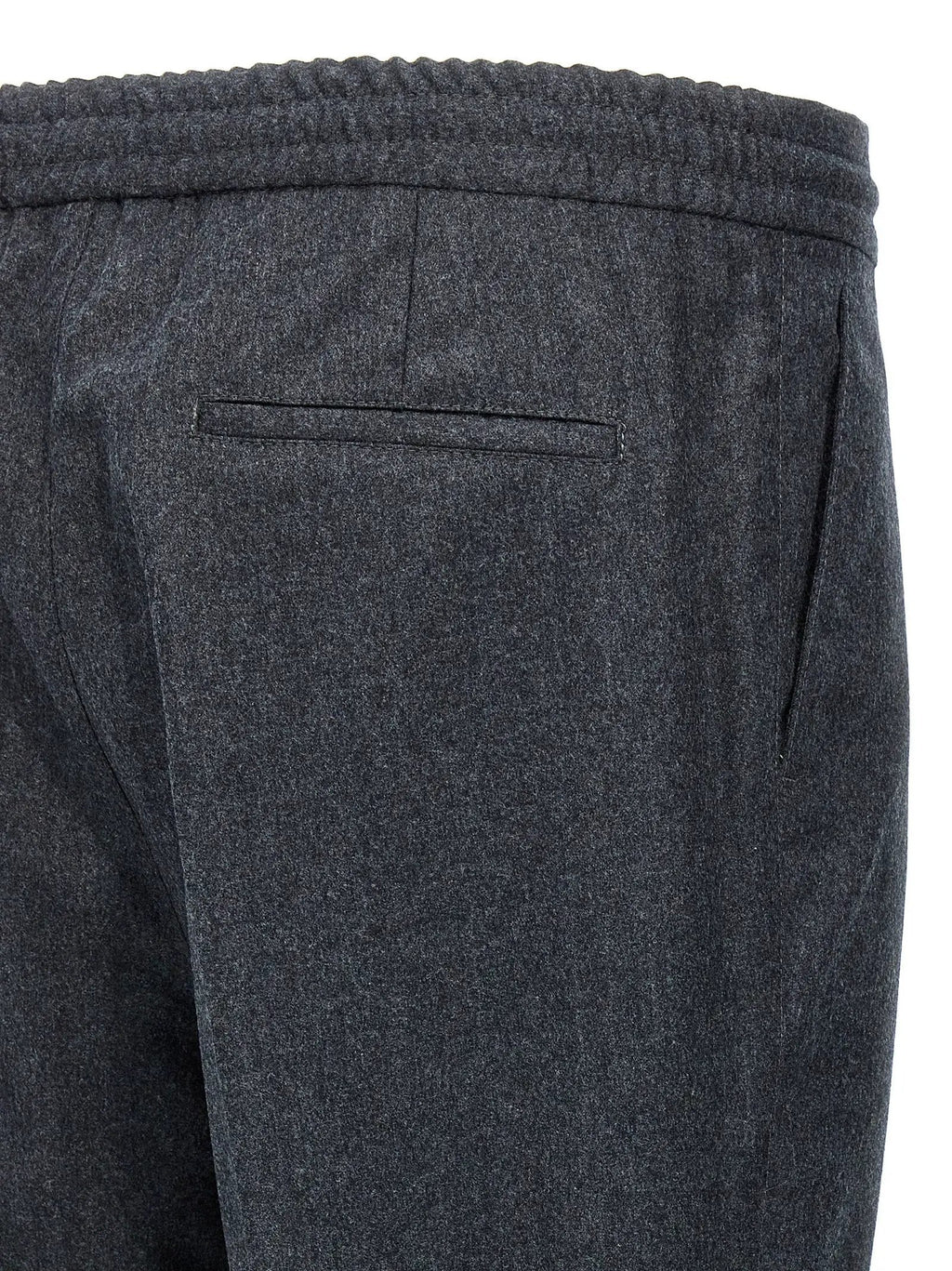 Brunello Cucinelli Brunello Cucinelli Gray Virgin Wool Casual Pants