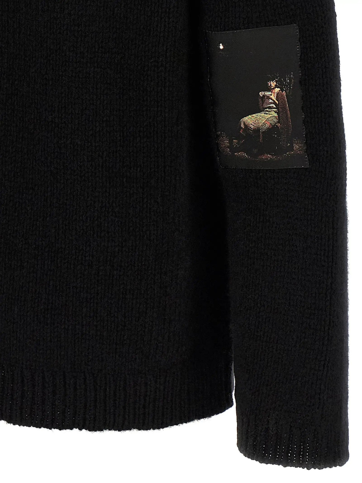 Undercover Undercover Black Wool Cardigan