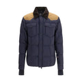 Moncler Grenoble Blue Polyamide Full-Length Jacket