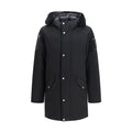 Moose Knuckles Black Cotton Parka