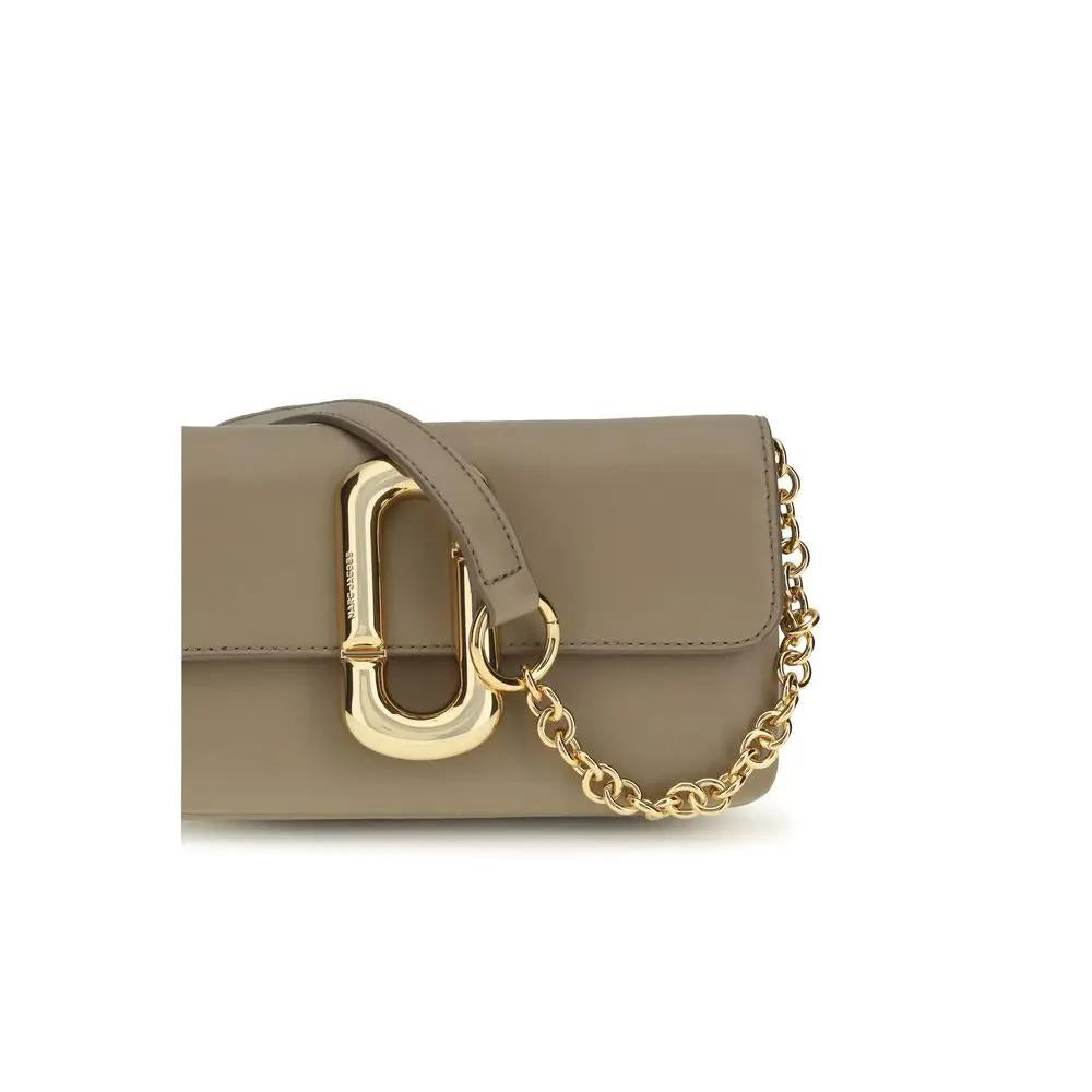 Marc Jacobs Marc Jacobs Beige Calf Leather Bos Taurus Shoulder Bag