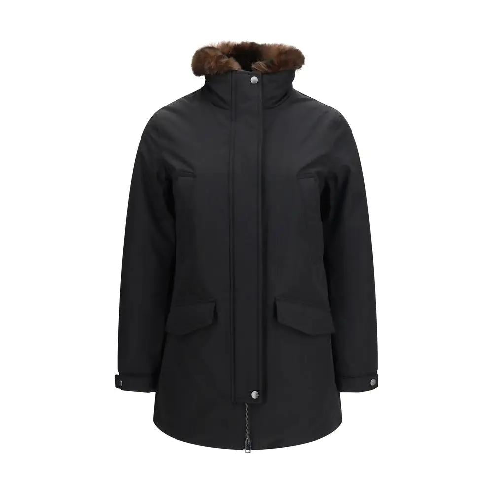 Woolrich Woolrich Black Cotton Parka