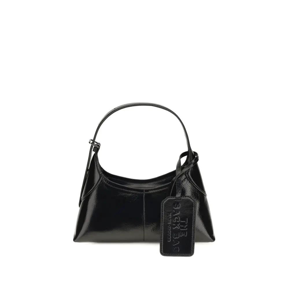 Marc Jacobs Marc Jacobs Black Calf Leather Bos Taurus Shoulder Bag