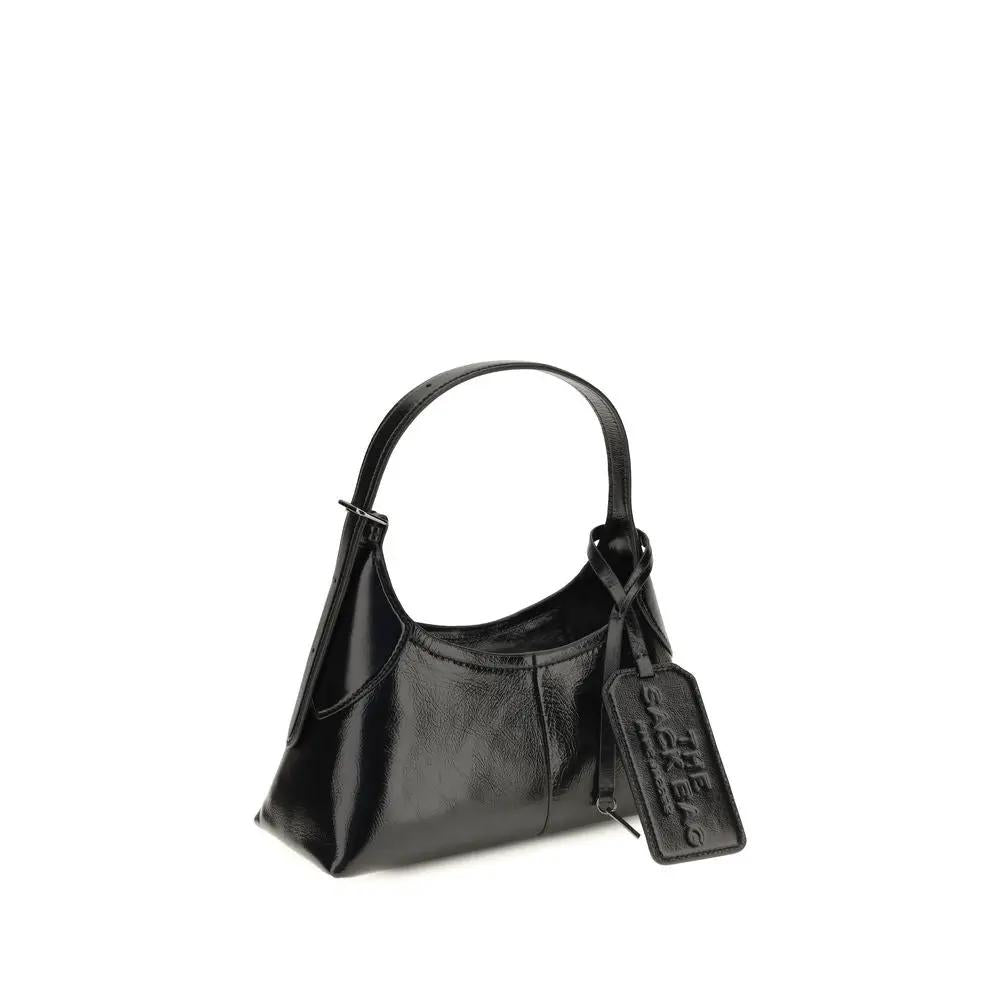 Marc Jacobs Marc Jacobs Black Calf Leather Bos Taurus Shoulder Bag