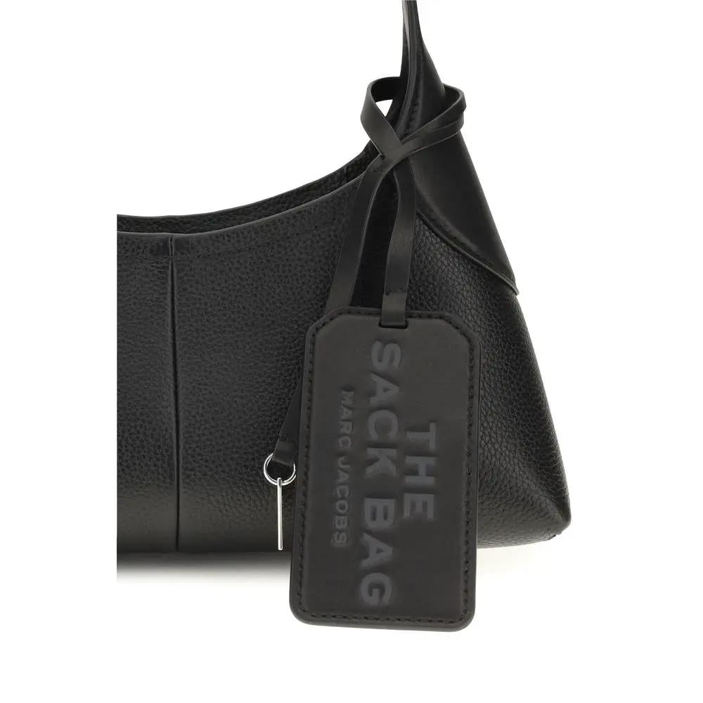 Marc Jacobs Black Calf Leather Bos Taurus Shoulder Bag