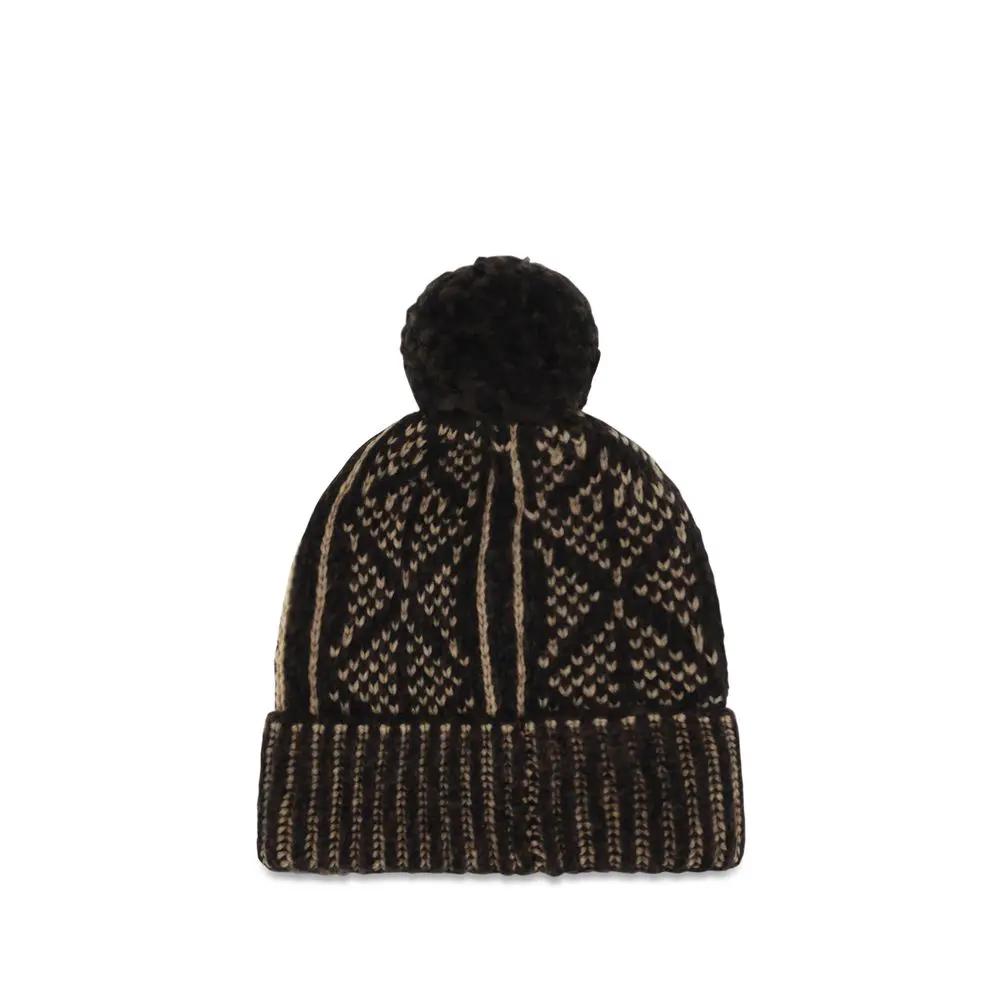 Moncler Grenoble Moncler Grenoble Brown Alpaca Vicugna Pacos Beanie