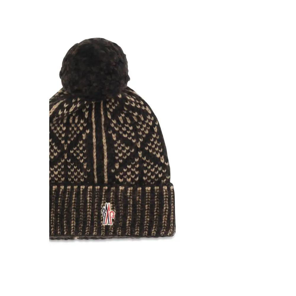 Moncler Grenoble Moncler Grenoble Brown Alpaca Vicugna Pacos Beanie