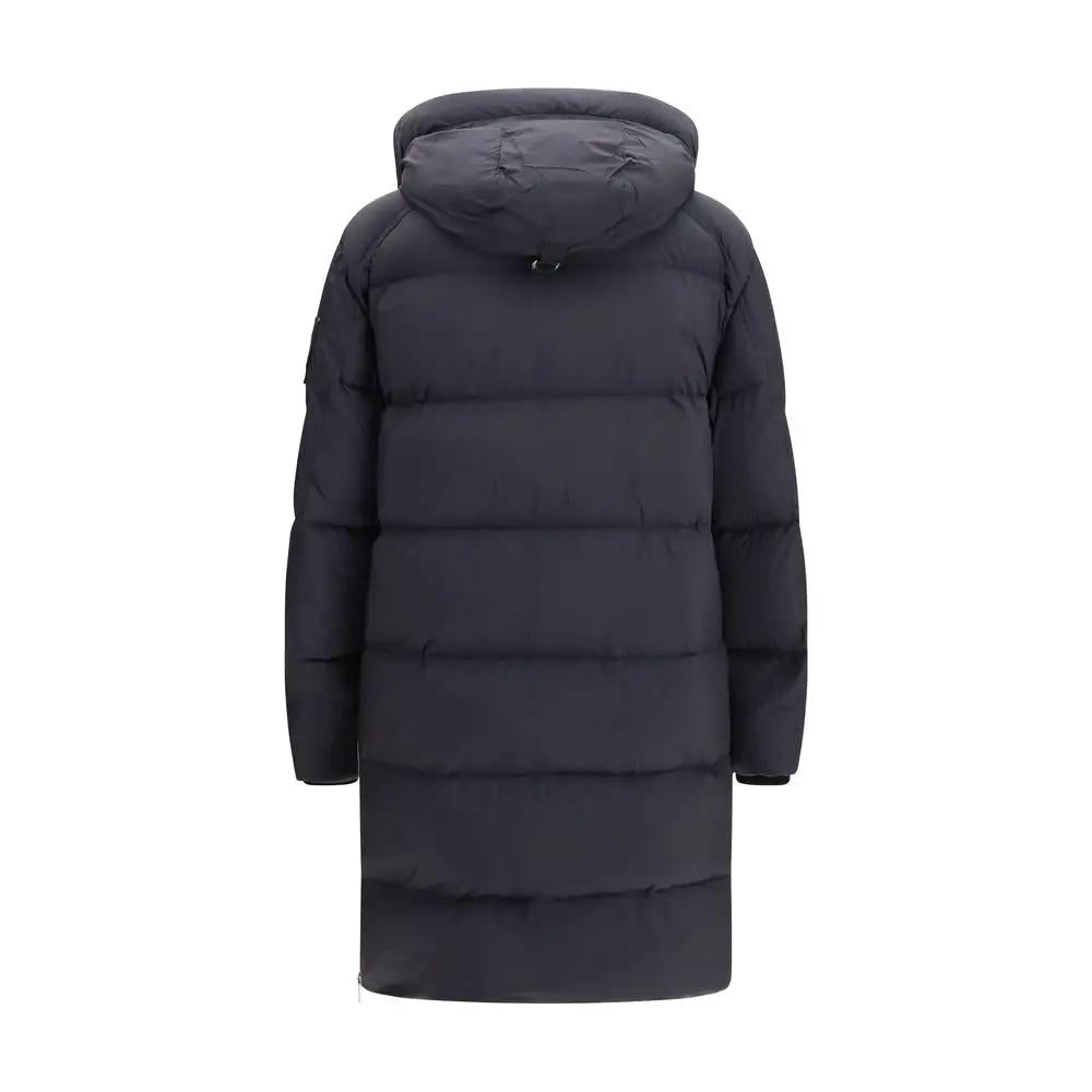 Moose Knuckles Black Nylon Coat