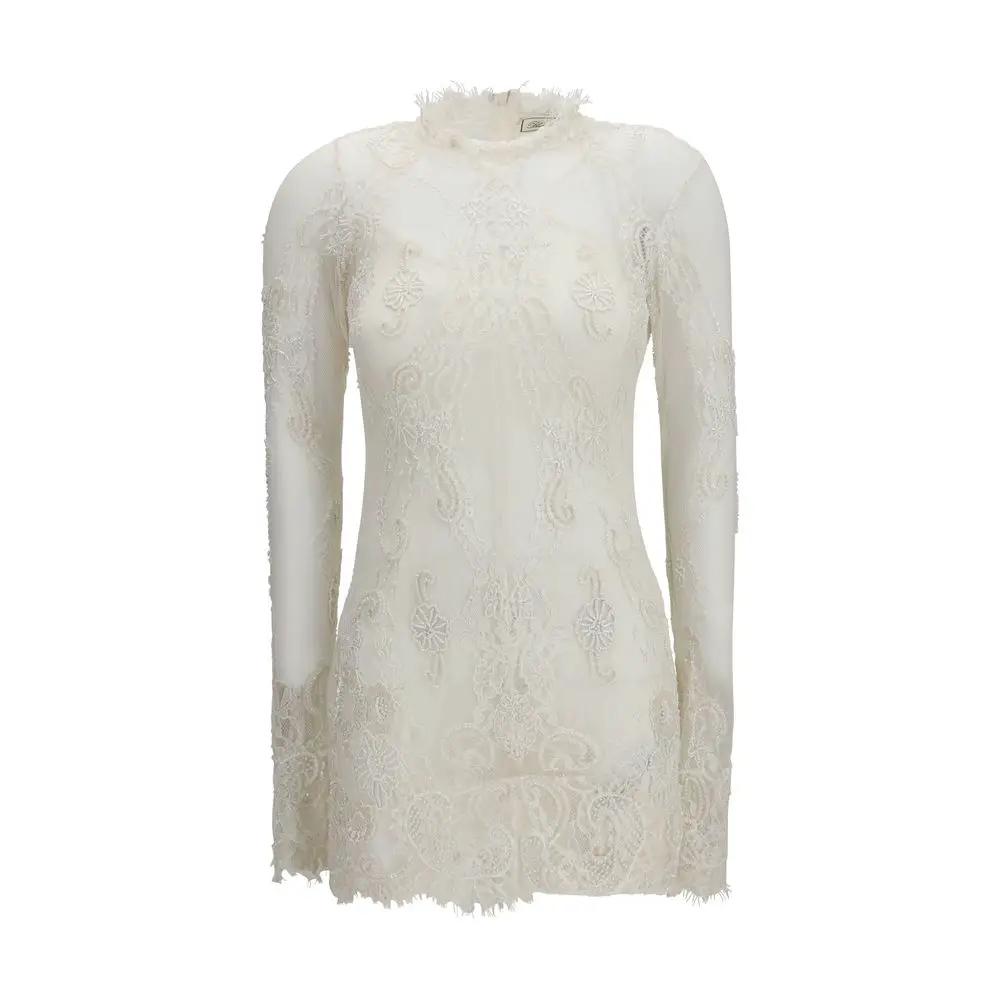 Blumarine White Polyamide Casual Dress