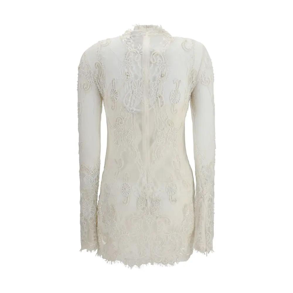 Blumarine White Polyamide Casual Dress