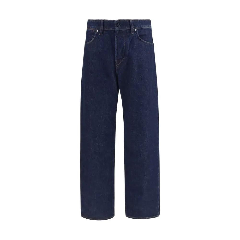 Stone Island Stone Island Blue Cotton Jeans Denim