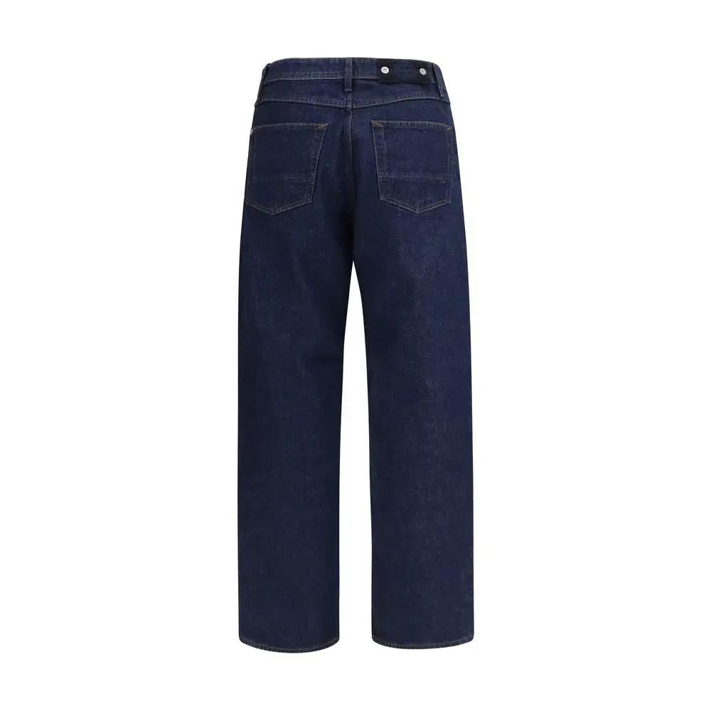 Stone Island Stone Island Blue Cotton Jeans Denim
