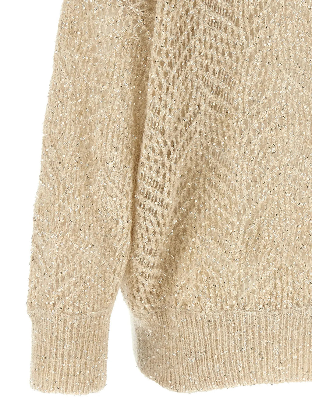 Brunello Cucinelli Brunello Cucinelli Beige Polyamide Cardigan