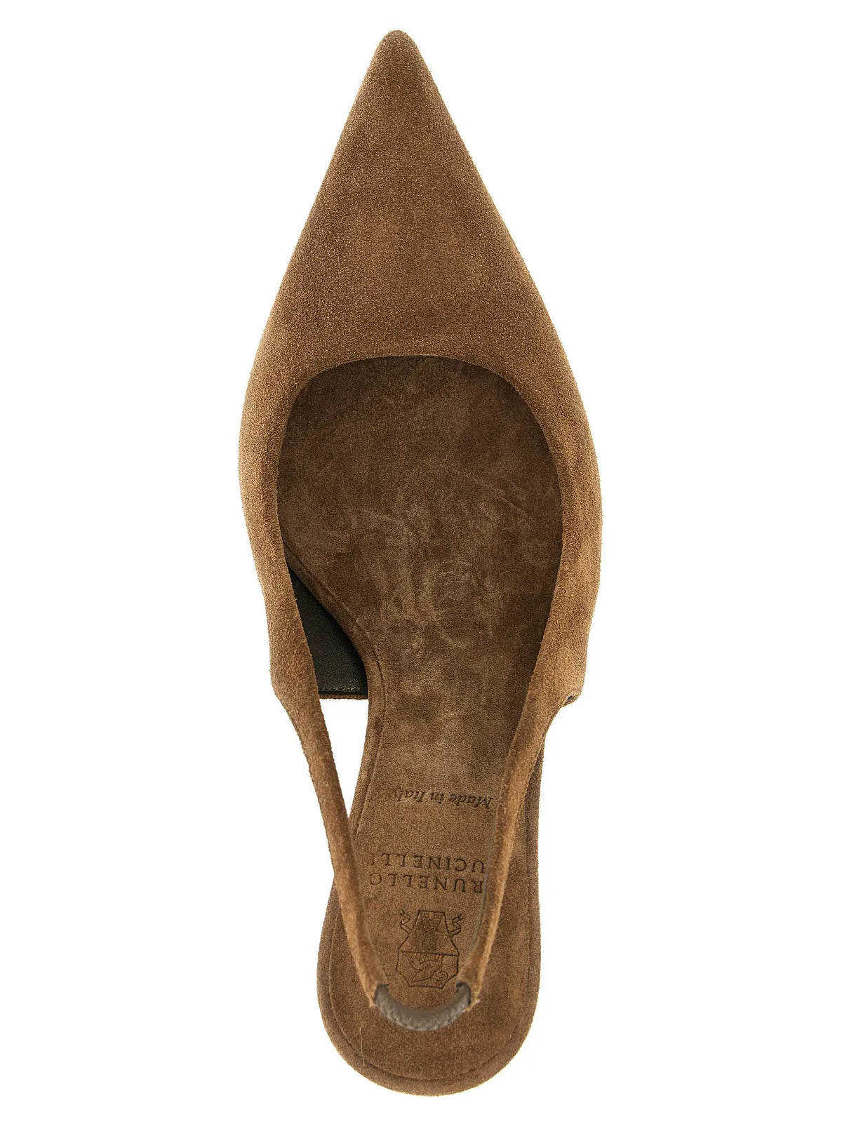 Brunello Cucinelli Brunello Cucinelli Brown Calfskin High Heel Pumps