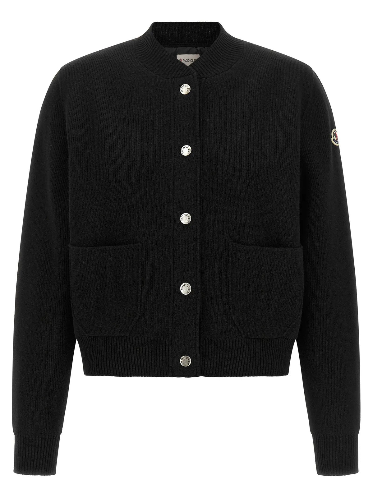 Moncler Moncler Black Polyamide Cardigan