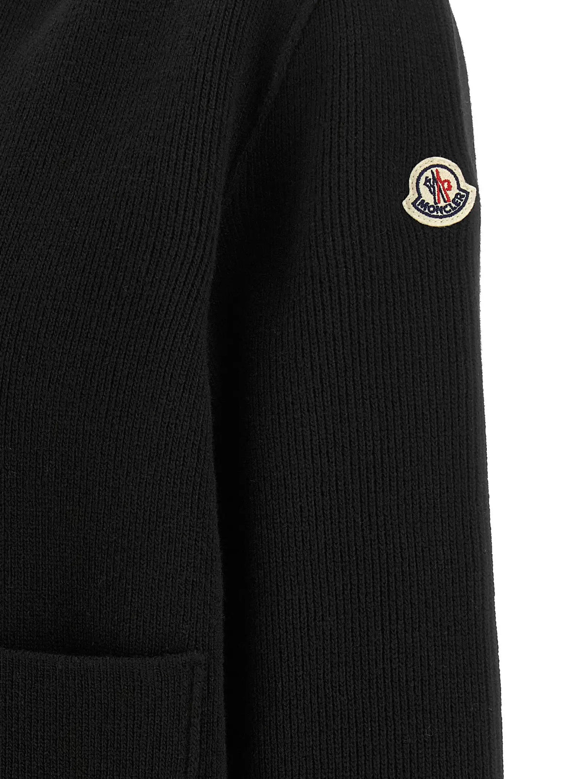 Moncler Moncler Black Polyamide Cardigan