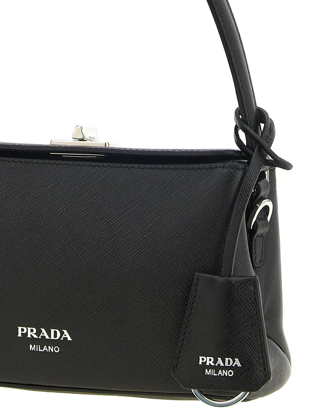 Prada Black Calfskin Handbag