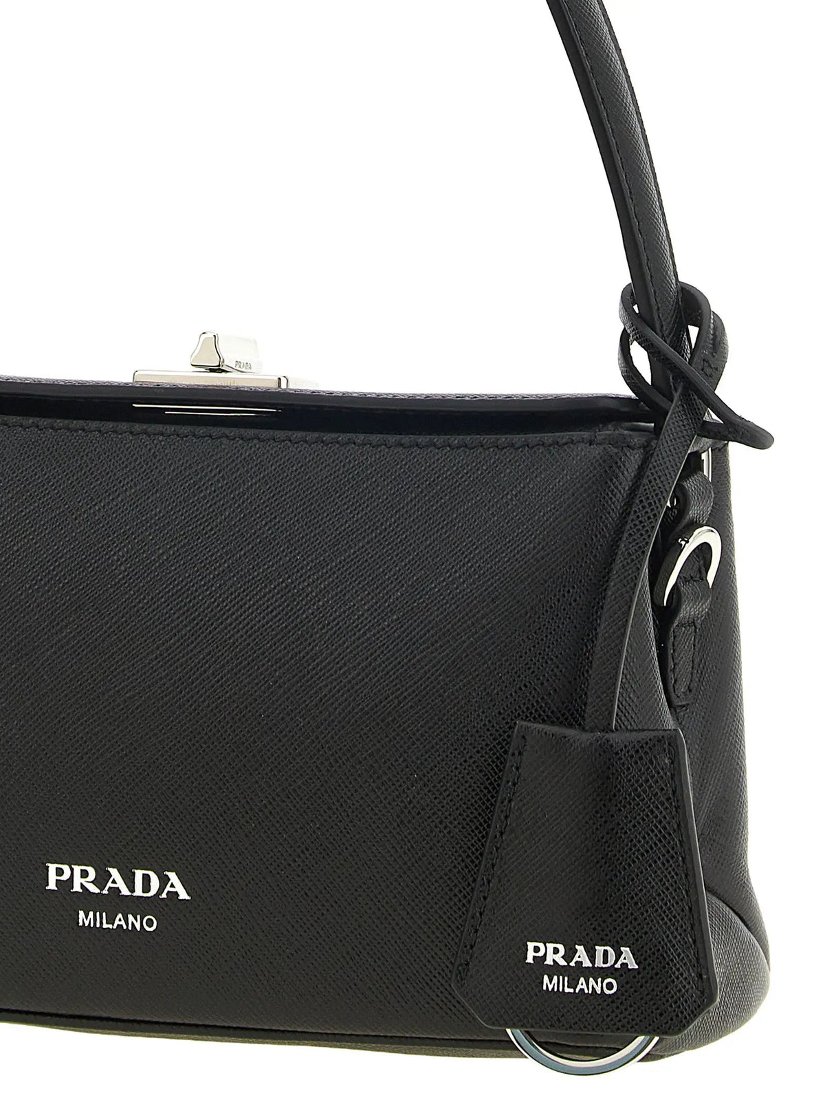 Prada Black Calfskin Handbag