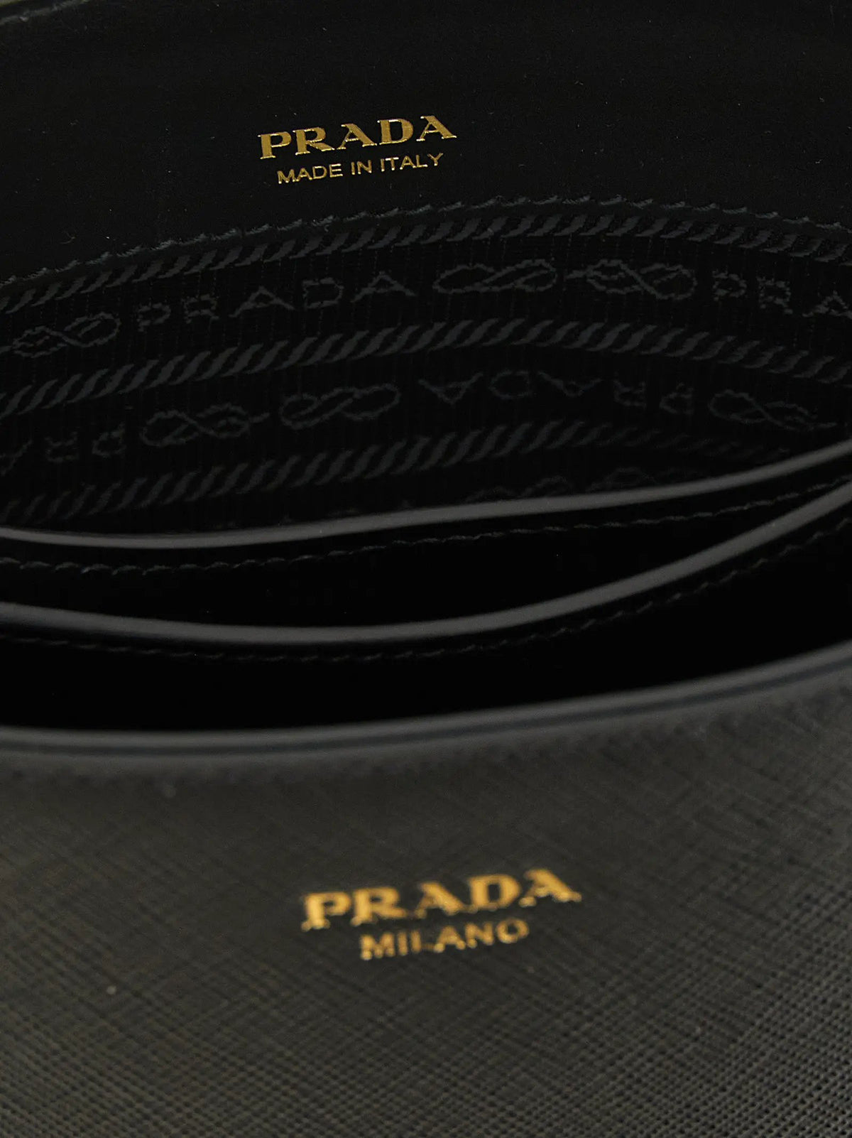 Prada Black Calfskin Handbag