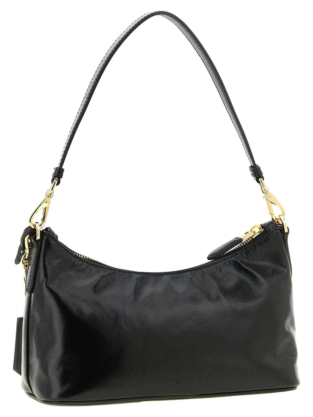 Prada Prada Black Calfskin Shoulder Bag