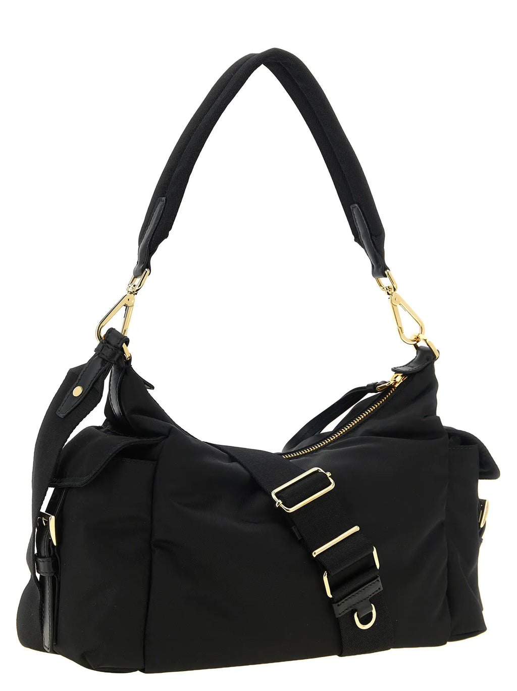 Prada Prada Black Polyamide Shoulder Bag