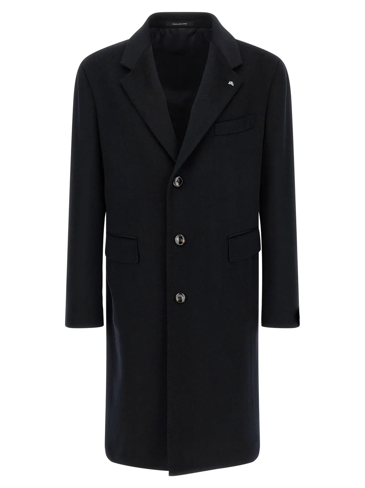 Tagliatore Tagliatore Blue Virgin Wool Coat