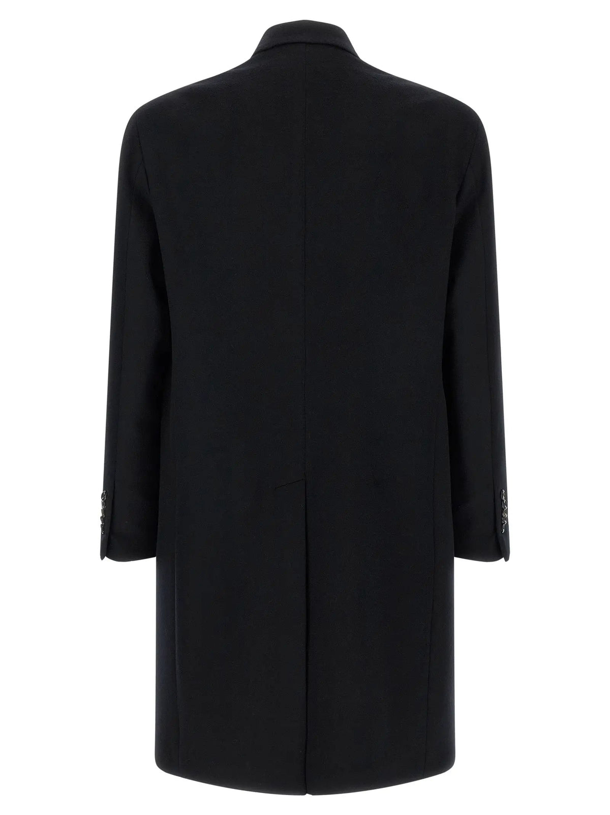 Tagliatore Tagliatore Blue Virgin Wool Coat