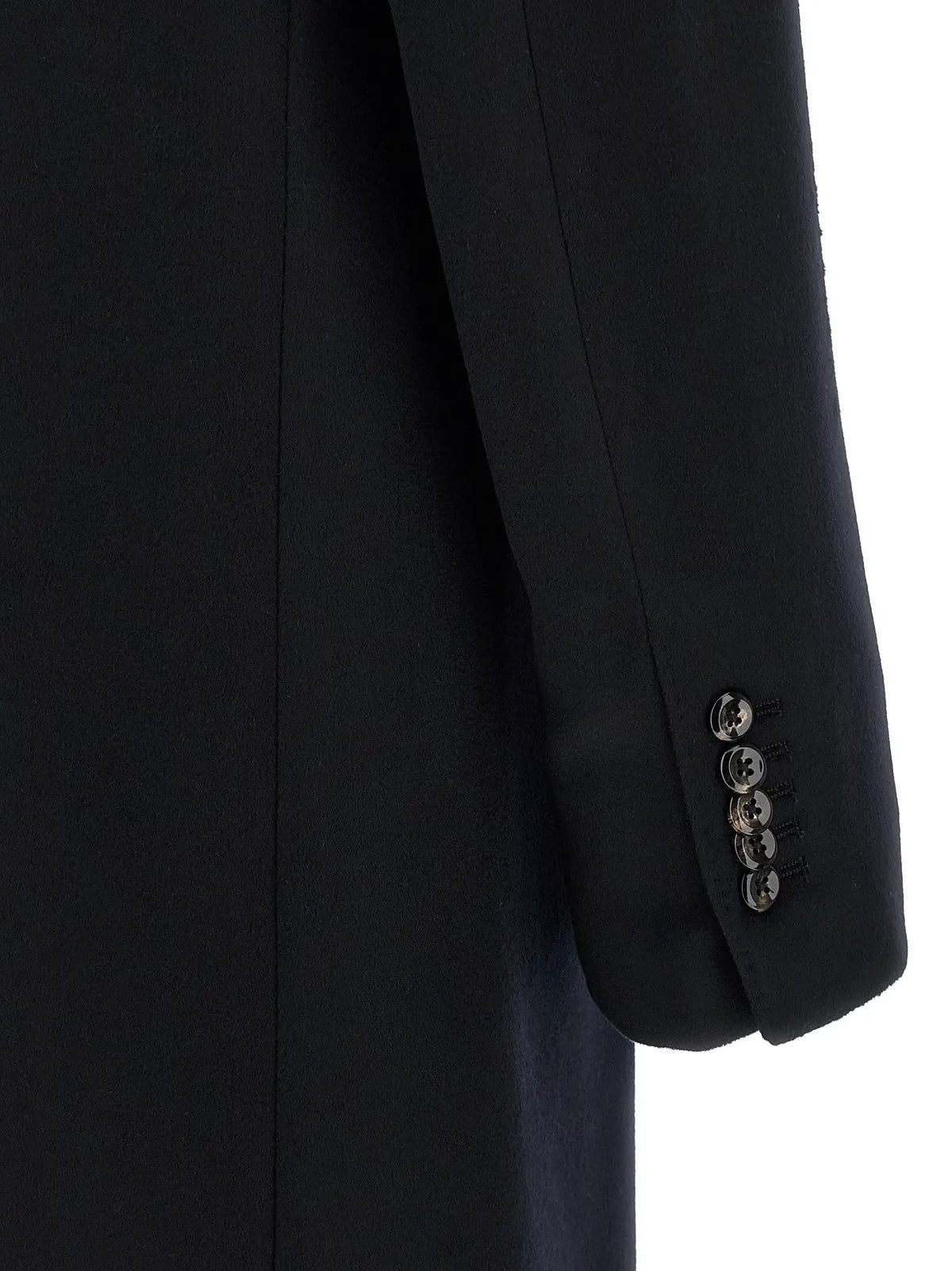 Tagliatore Tagliatore Blue Virgin Wool Coat