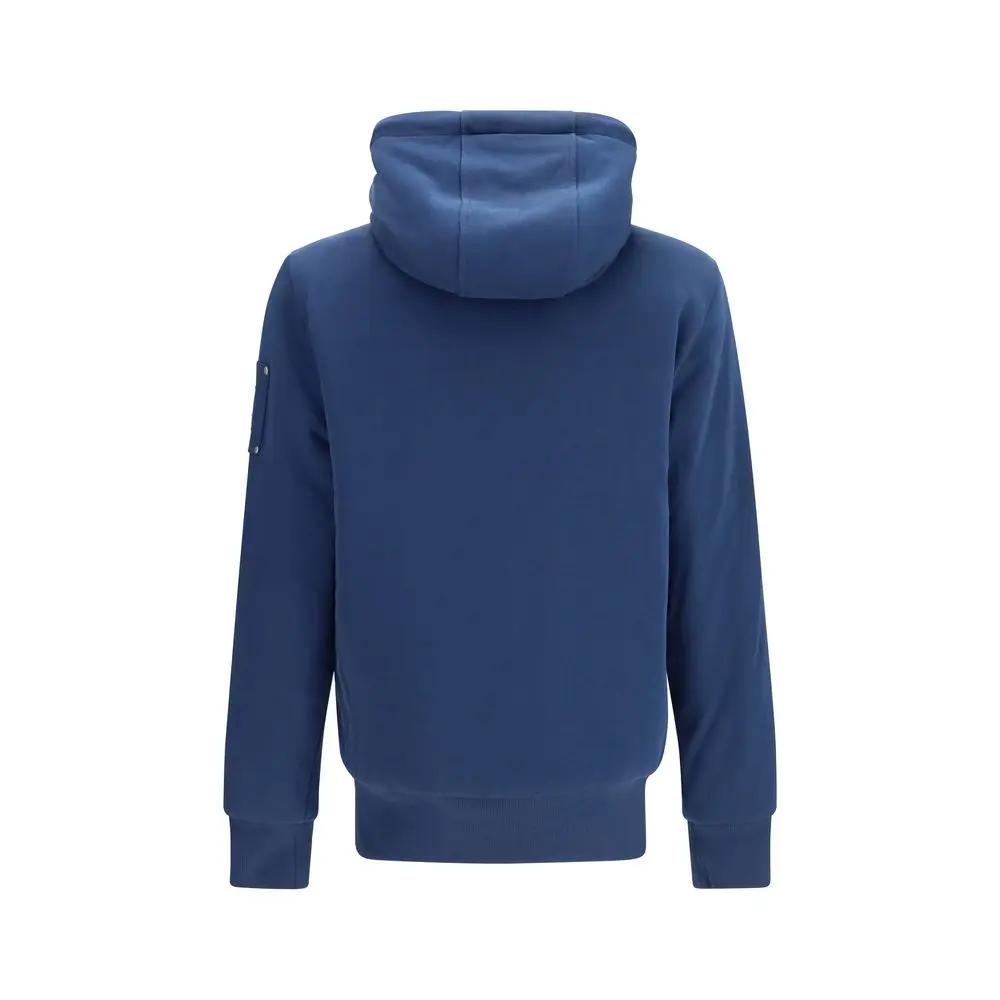 Moose Knuckles Blue Polyester Sweatshirt