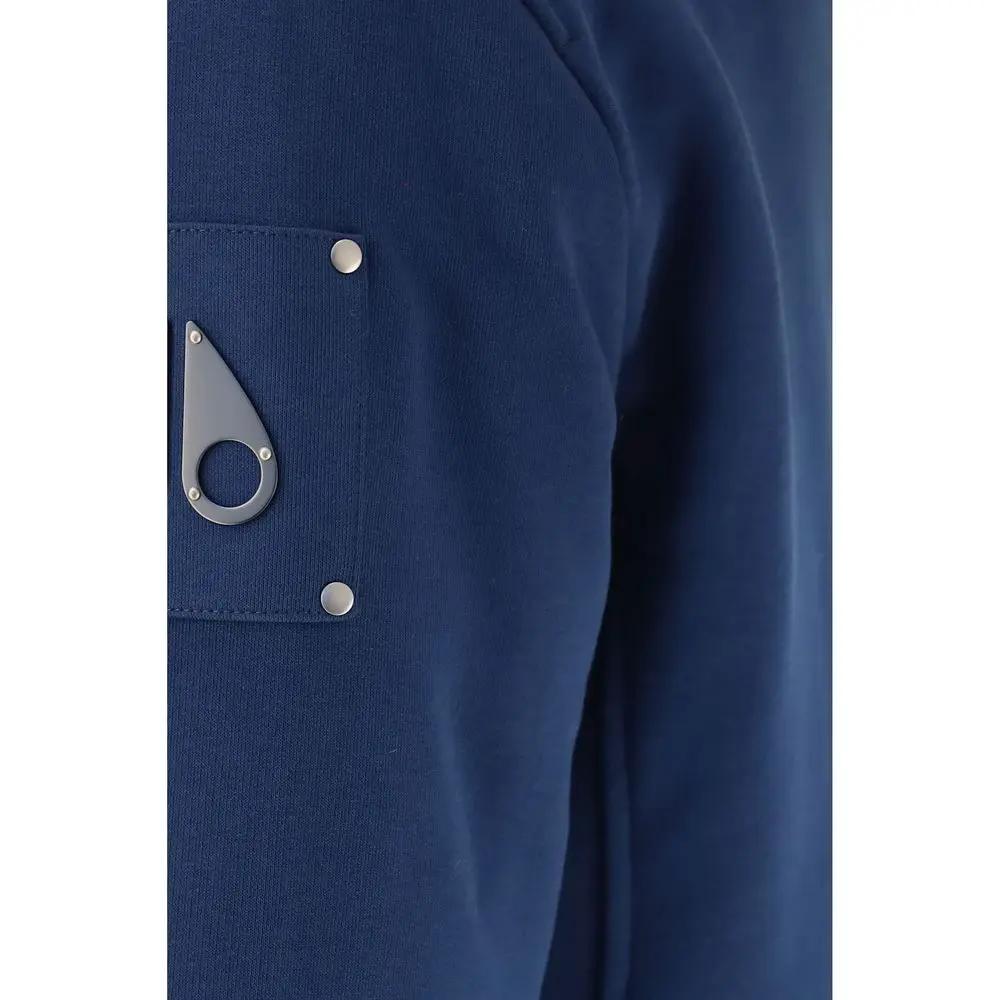 Moose Knuckles Blue Polyester Sweatshirt
