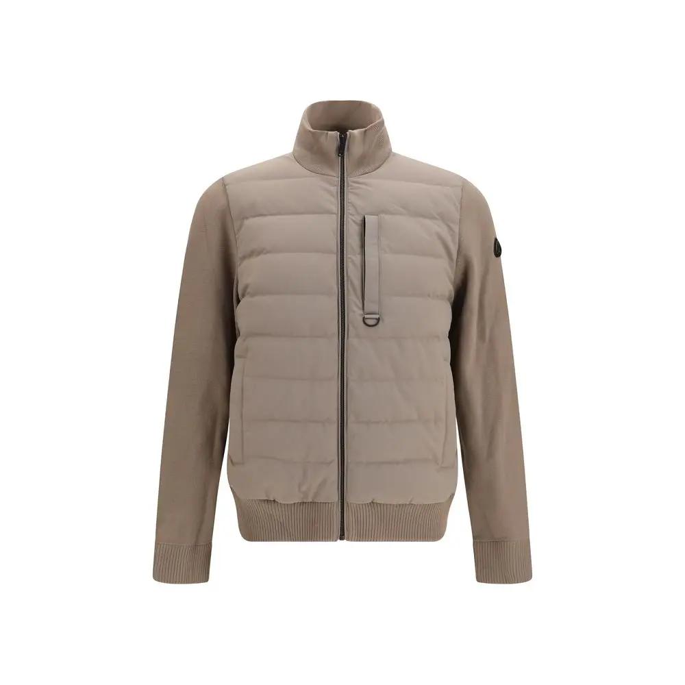 Moose Knuckles Bicolor Viscose Full-Length Jacket