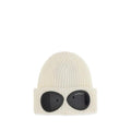 C.P. Company C.P. Company White Wool Oves Aries Beanie