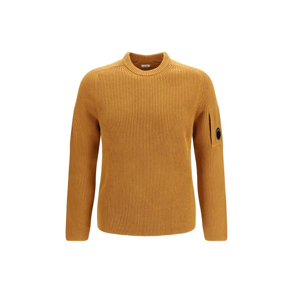 C.P. Company Orange Cotton Sweatshirt