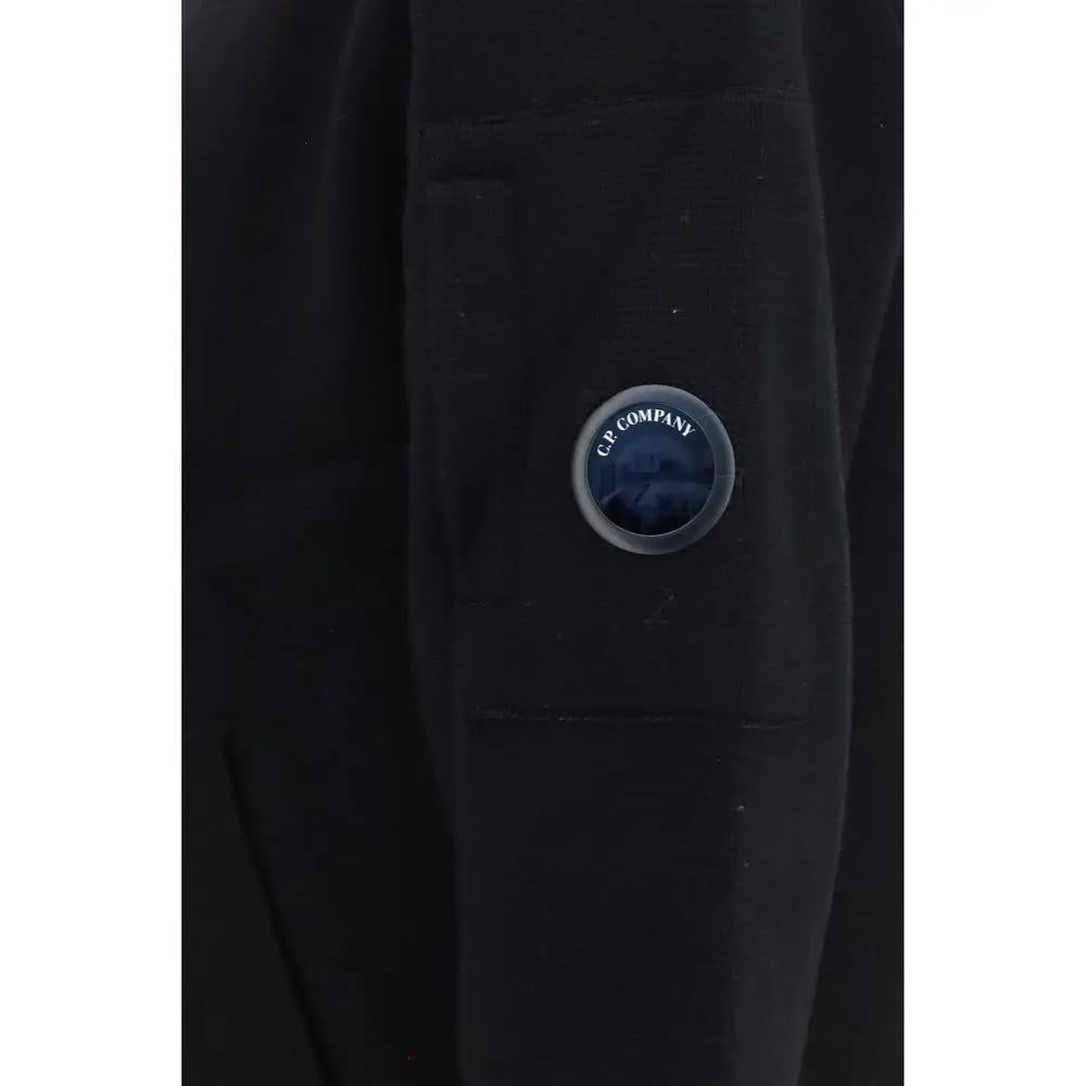 C.P. Company C.P. Company Black Wool Oves Aries Sweater