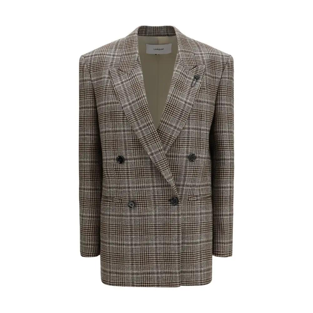 Lardini Beige Wool Oves Aries Blazer