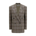 Lardini Beige Wool Oves Aries Blazer